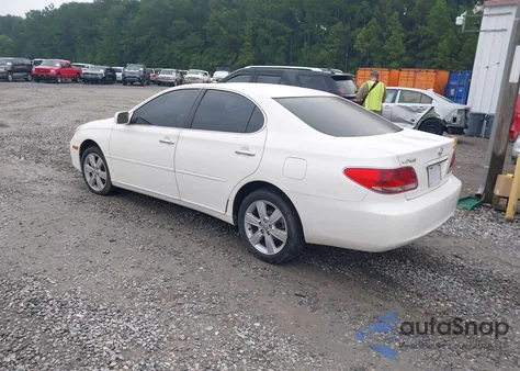 2005 Lexus Es 330 from USA, damaged, VIN JTHBA30G855136082